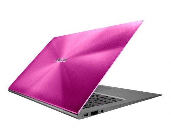 Hot Pink Zenbook launched at CES 2012