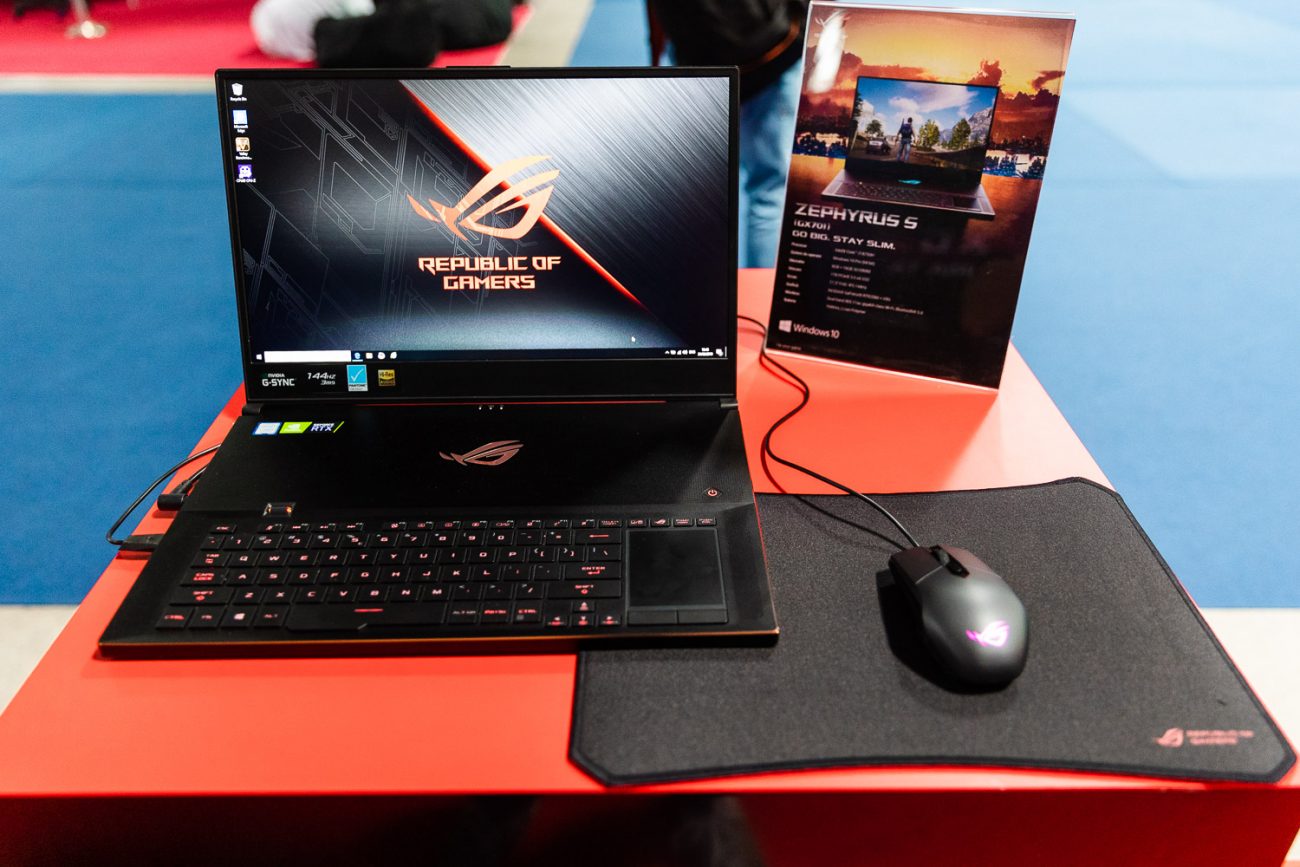 Laptopul ROG Zephyrus S GX701 prezentat în la East European Comic Con 2019