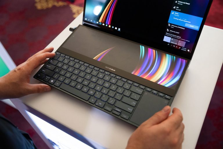 Asus zenbook отключить screenpad