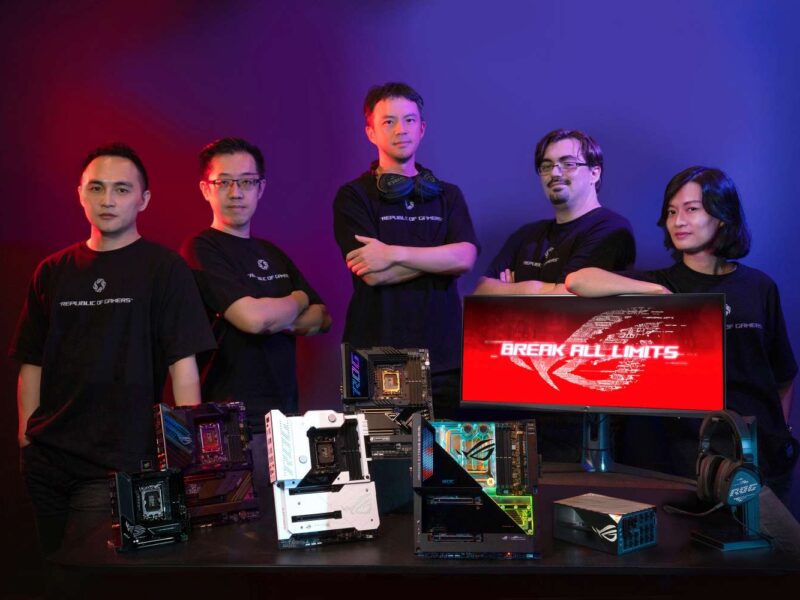 ASUS Republic of Gamers a prezentat plăci de bază Intel ROG