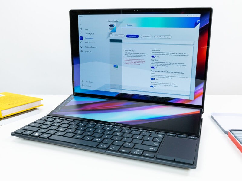 Configurare ASUS OLED Care pe Zenbook Pro 14 Duo OLED