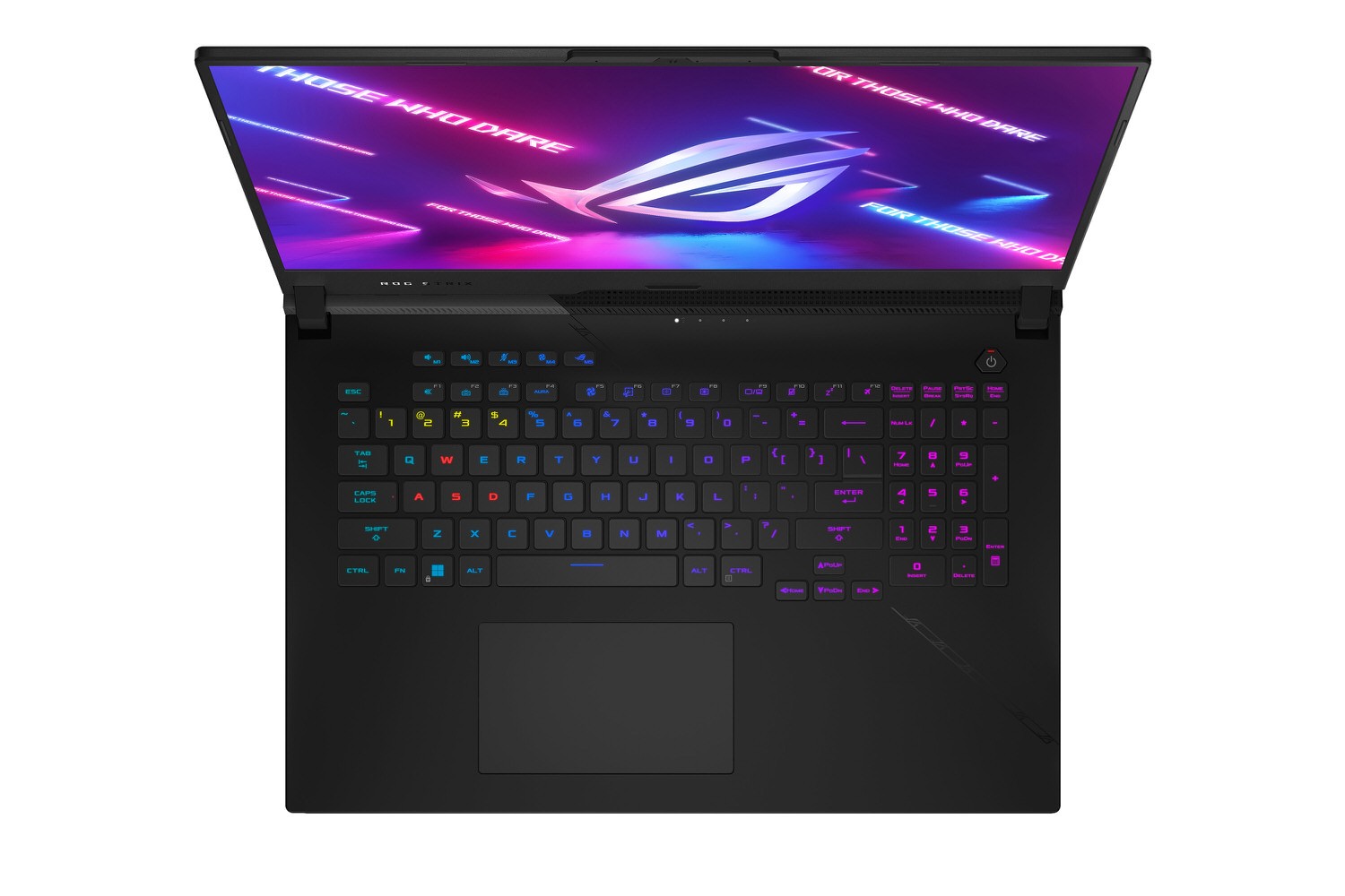 Laptopul de gaming ROG Strix SCAR 17 cu tastatură iluminată RGB per tastă