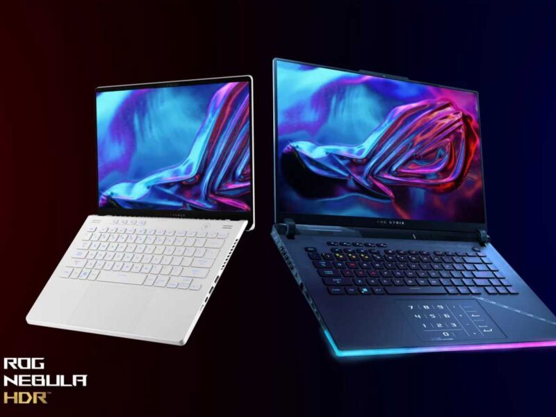 Laptopuri cu ecrane ROG Nebula HDR