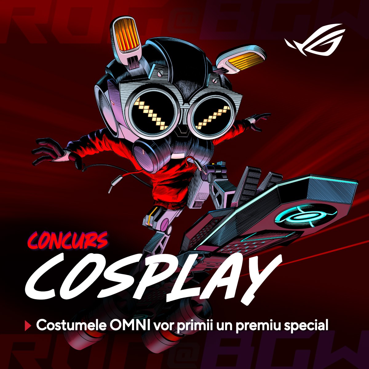 Concurs de cosplay la standul ROG de la BGW 2025