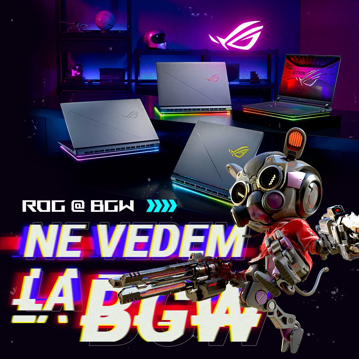 Republic of Gamers la Bucharest Gaming Week 2025